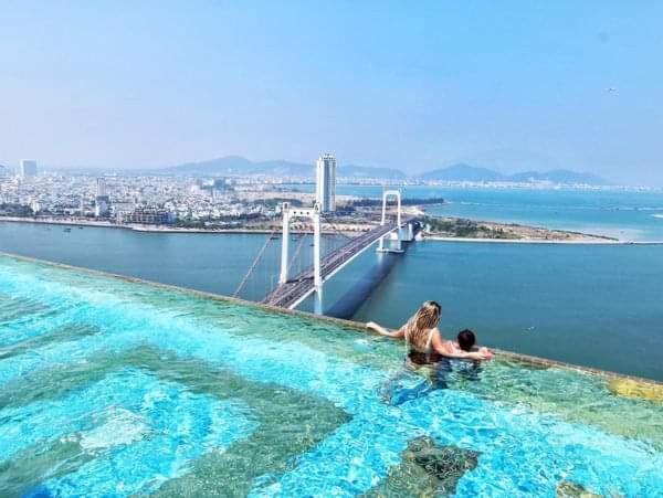 Golden Apartment With Sea View Da Nang Exterior foto