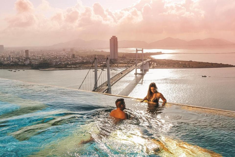 Golden Apartment With Sea View Da Nang Exterior foto